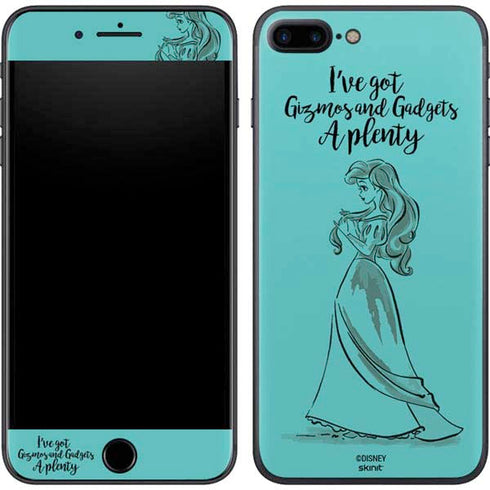 Disney Princess Ariel Gizmos and Gadgets Art iPhone 8 Plus Skin